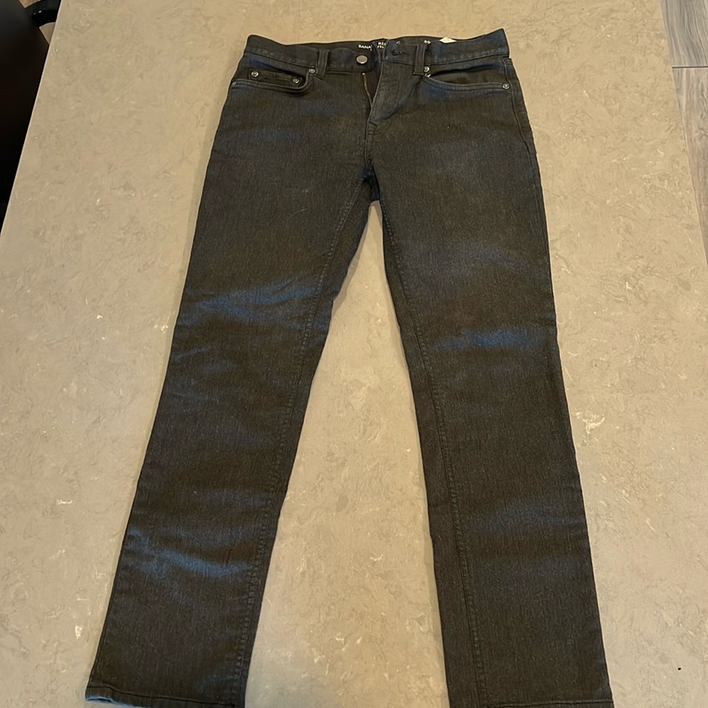 Banana Republic Traveler Pant Slim Fit 30x30 Black